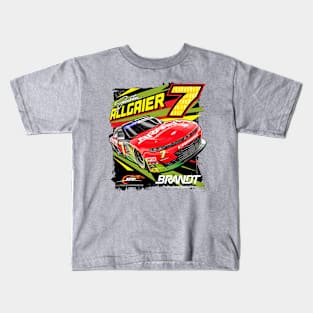 Justin Allgaier Charcoal Car Kids T-Shirt